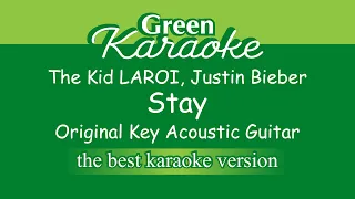 The Kid LAROI, Justin Bieber - Stay (Karaoke) Acoustic Version