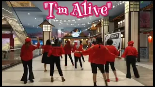 I'm Alive line dance, chor.by Linah Lunardi(INA), danced by Poppy"s Dance Class(INA)