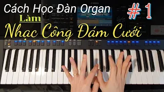 #1 - Cách học đàn Organ để làm NHẠC CÔNG ĐÁM CƯỚI | Cho Người Chưa Biết Gì - Học Đàn Từ Đầu