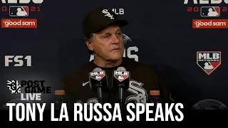 White Sox eliminated, Tony La Russa's postgame press conference | NBC Sports Chicago