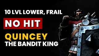 V Rising - Quincey the Bandit King | No Hit Boss Kill (10 Levels Lower, Frailed) | Before Gloomrot