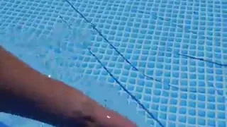 This is what happens if you throw sodium metal into a giant Orbeez pool via