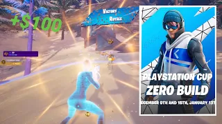 How I Qualified to the Zero Build PlayStation Cup Finals (4K PS5)