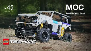 [MOC] Бронкозавр из LEGO!!! Ford Bronco 1:6