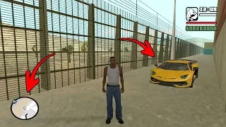 Secret Lamborghini Car Location in GTA San Andreas (Hidden Place)