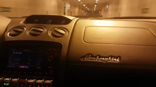 Lamborghini Gallardo LP570 - Open Exhaust - Short Tunnel Drive , GoPro (4K)
