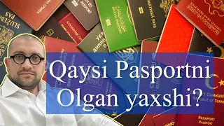 Pasportlar reytingi - Qaysi pasportni olgan yaxshi? | Jasur Mavlyanov