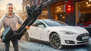 12000 км - ЭТО УЖАС?! РАСХОД ЭНЕРГИИ И ЗАПАС ХОДА? TESLA MODEL S В РОССИИ!