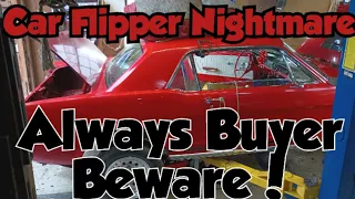 Dangerous Classic Cars: The "Botched Job" on a 1965 Ford Mustang Sold By A Classic Car Flipper #ford