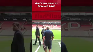 Neil Warnock’s trip back to Bramall Lane to watch Sheffield United vs Sunderland. #sheffieldunited