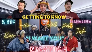 Getting to know SB19 | REACTION |  "I Want You" LIVE on Wish 107.5 Bus (Re-upload)