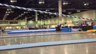 Level 10 Floor Champion at NGA Nationals!