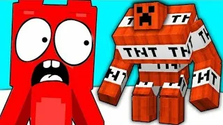 ЖЕЛЕЙНЫЙ МИШКА ПРОТИВ МУТАНТ ИЗ ДИНАМИТА В МАЙНКРАФТ ~ ИСПЫТАНИЯ МУЛЬТИК MINECRAFT ! МЕДВЕДЬ НУБ