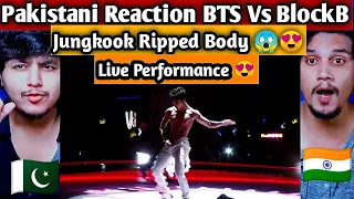 Pakistani reacts to BTS vs BlockB [Boys In Battle] (2014 MAMA)| BTS LIVE PERFORMANCE | Dab Reaction