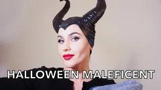 HALLOWEEN | MALEFICENT MAKEUP LOOK | Hannah Borrestad