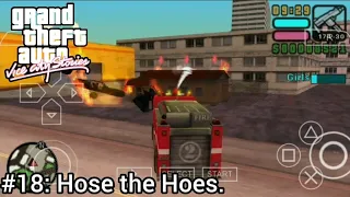 GTA Vice City Stories PPSSPP EMULATOR Mission#18: Hose the Hoes.