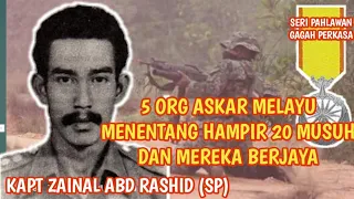 17 RAMD | 5 org Askar melayu membenam hampir 20 org musuh dan berjaya | Mej Zainal (SP)