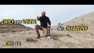 🤠⛏¿Cómo SACAR ORO 💰 en VETAS de CUARZO con DETECTOR de METALES?⛏🤠 -[Aventura al límite]- Cap.32🤠