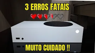 3 Coisas que VOCÊ JAMAIS deve fazer com seu XBOX SERIES S