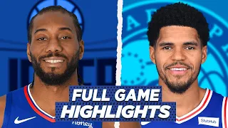 SIXERS vs LA CLIPPERS FULL GAME HIGHLIGHTS | 2021 NBA SEASON