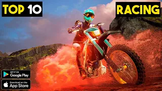 Top 10 BIKE RACING Games For ANDROID & IOS 2021 | TOP 10 RACING Games For ANDROID & IOS 2021