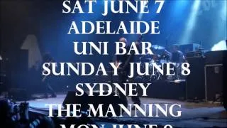 Coroner 2014 Aussie Tour