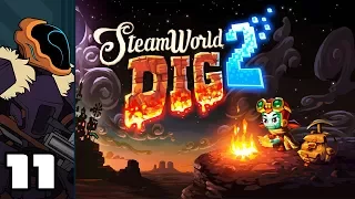 Let's Play SteamWorld Dig 2 - PC Gameplay Part 11 - Red Crate Green Crate