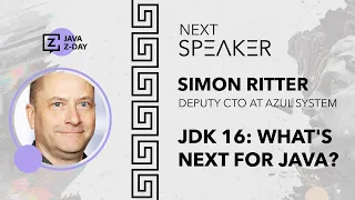 JDK 16: What's Next For Java? | Simon Ritter | EN