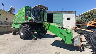 Deutz Fahr 4080 TopLiner Grain Conveyor Removal