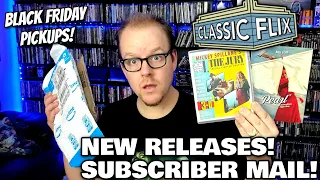 SUBSCRIBER UNBOXING, NEW PICKUPS, AND A NEW 4K FROM CLASSIC FLIX!