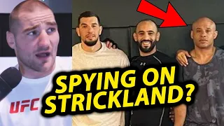 Sean Strickland on Abus' manager setting up fight after watching him spar