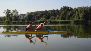 Олімпійська підготовка. Каное-двійка. Лузан/ Четверікова