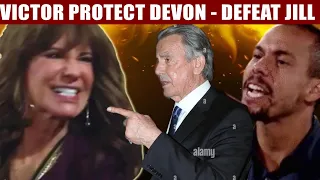 The Young And The Restless Spoilers Victor protects Devon - opening a fight to defeat Jill and Billy