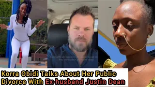 Korra Obidi Talks About Her Postpartum Divorce With Justin Dean, I wish My Divorce Didn't Go Public😢