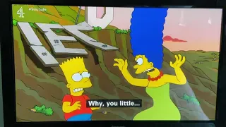 Marge Simpson says “why you little”