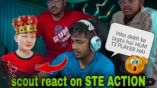 Scout react on STE ACTION 😳 best player in the world😱