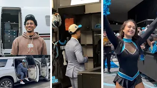 Bryce Young PULLS UP At Carolina Panthers Facility SHOUTS OUT Black QBs 3 of TOP 4 Picks In DRAFT!