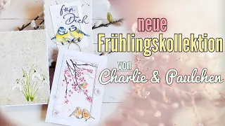 🌸 Frühlingsneuheiten von Charlie & Paulchen | Karten basteln |Tutorial | Deutsch
