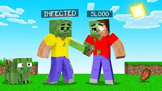 I INFECTED My Friends With A ZOMBIE Virus! (Minecraft)