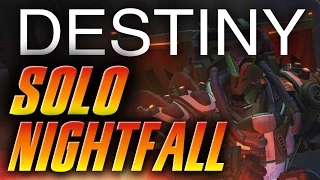 How to SOLO The Nightfall Strike Cerberus Vae III - Destiny How to Solo This Weeks Nightfall Strike