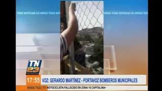 Hombre intenta lanzarse del Puente el Incienso