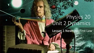 Physics 20 Unit 2 Lesson 1 Inertia and Newtons First Law