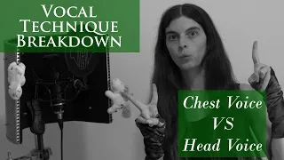 Chest Voice VS Head Voice/Falsetto - Vocal Technique Breakdown - Aliki Katriou