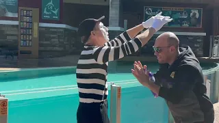 Watch Lynn The SeaWorld Mime SeaWorld Orlando