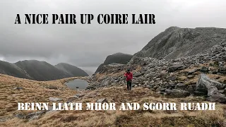 A nice pair up coire Lair - Beinn Liath Mhor and Sgorr Ruadh April 2024