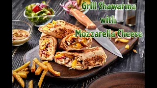 Grill Shawarma Sandwich/Pizza Sandwich By Recipes of the World