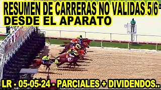 | RESUMEN MAS COMPLETO DE LAS CARRERAS NO VALIDAS 5/6 | LA RINCONADA 05-05-24 /