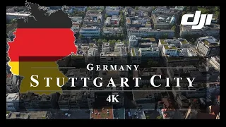 Relaxing Stuttgart City 🇩🇪 Drone Aerial 4K | Germany Deutschland Duitsland