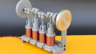How to Make Inline 4 Cylinder Engine