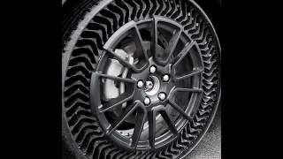 Future of Car Tires | Airless tires by Michelin and GM 2024